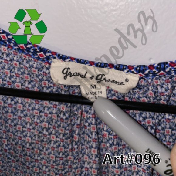 Grand & Greene Sleeveless top size Medium *096 - Picture 3 of 3